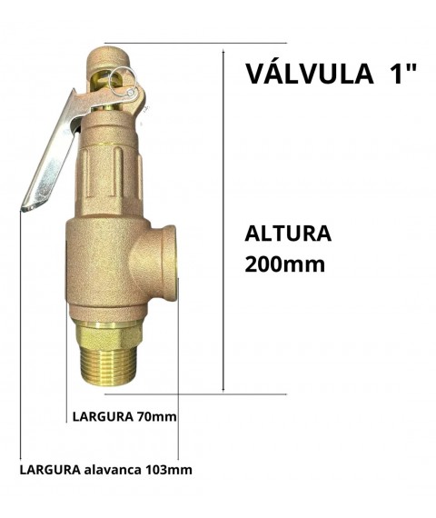 VÁLVULA CALDEIRA Safety Valve S10