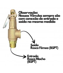 VÁLVULA CALDEIRA Safety Valve S10